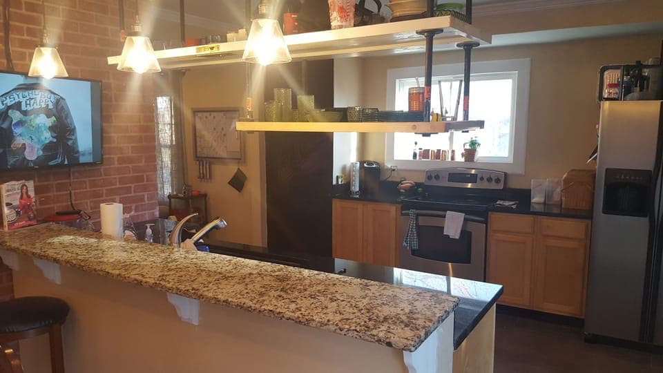 Awesome Open concept  Walk around Galley Kitchen & Dining