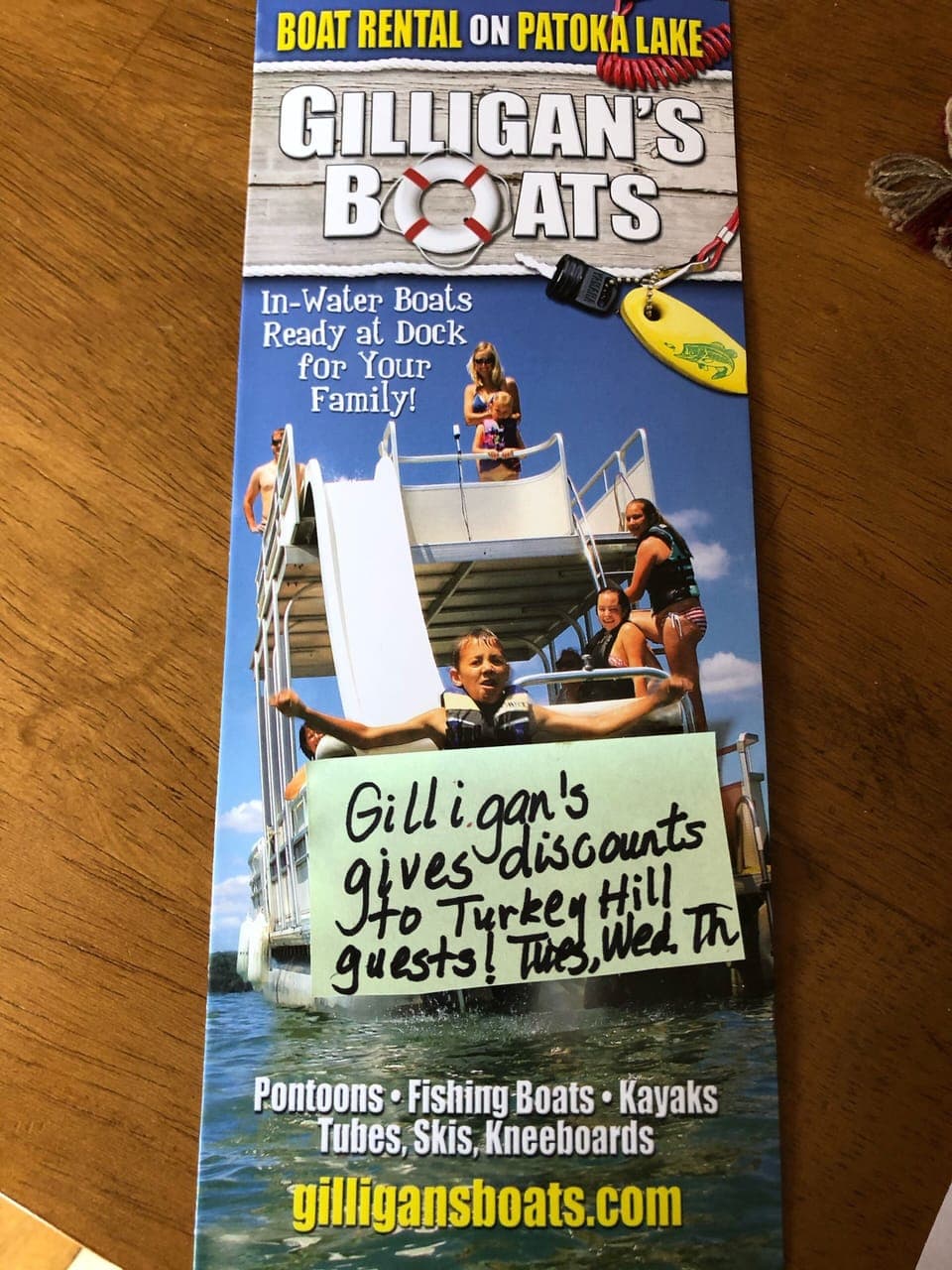 Great news for our guests to enjoy Patoka Lake!!