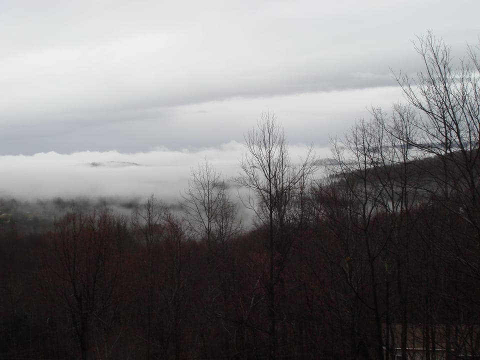 Spectacular long range winter views