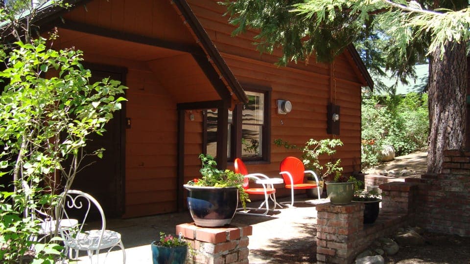 We call this cabin "Mt. Elwell" - named after a local mountain peak