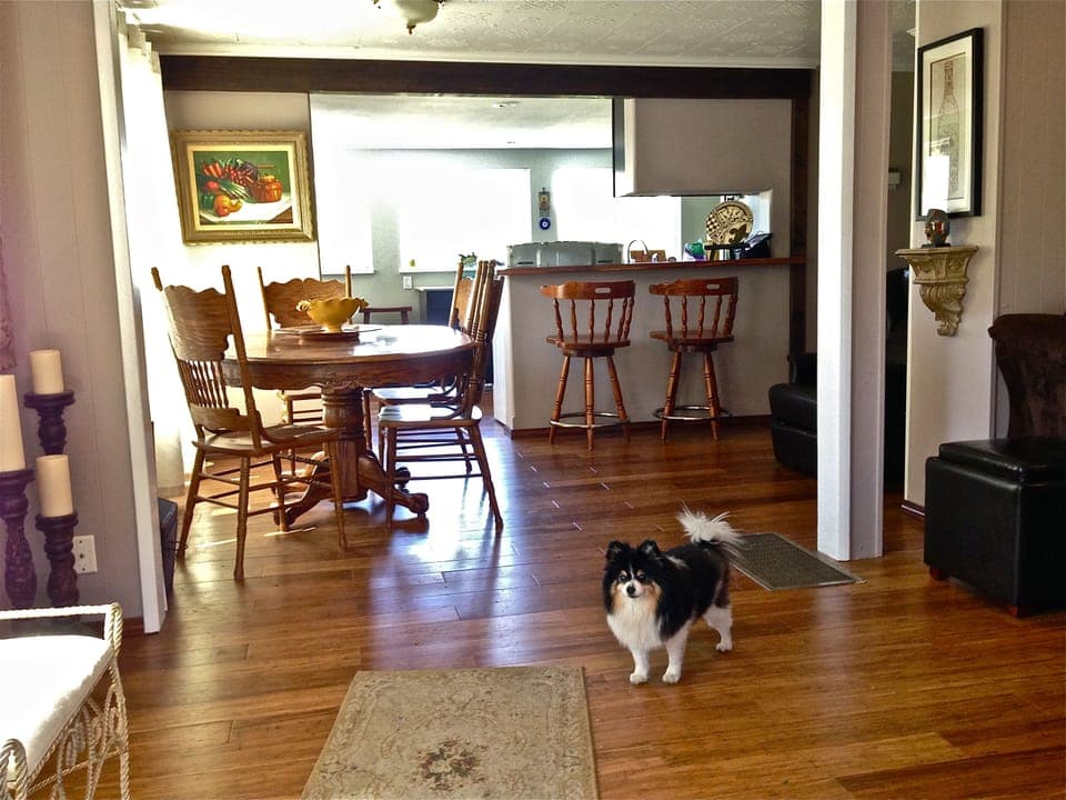 Open floor plan, perfect for visiting with family and friends