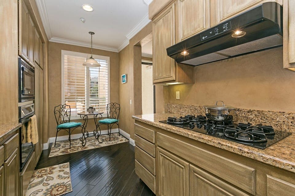 Gourmet Kitchen with Breakfast Nook