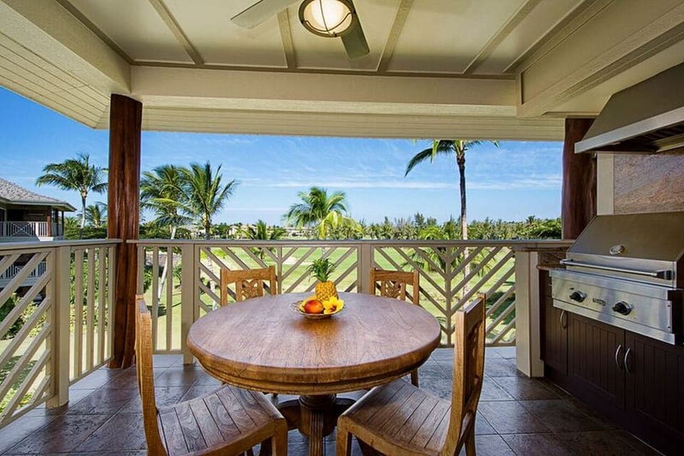 Enjoy Morning Coffee and the View from Your Beautiful Lanai