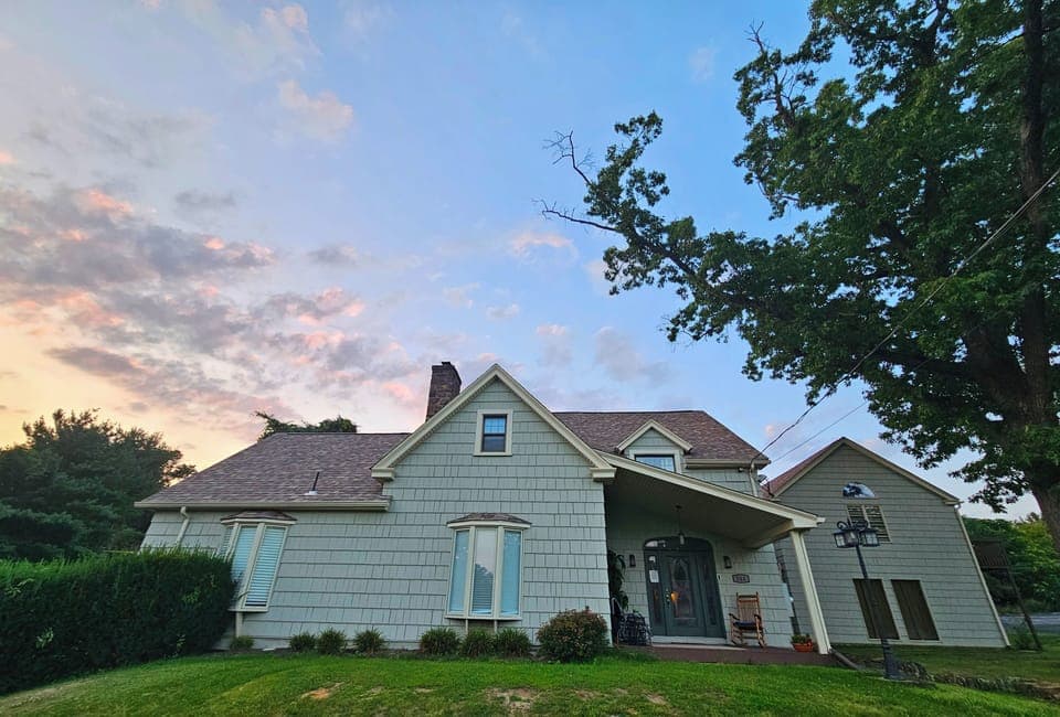 Front of the home