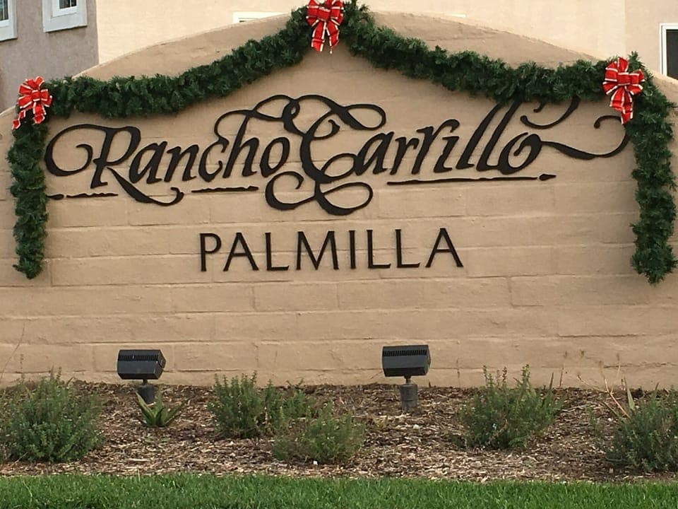 Our neighborhood Palmilla is in Rancho Carrillo, in Carlsbad.