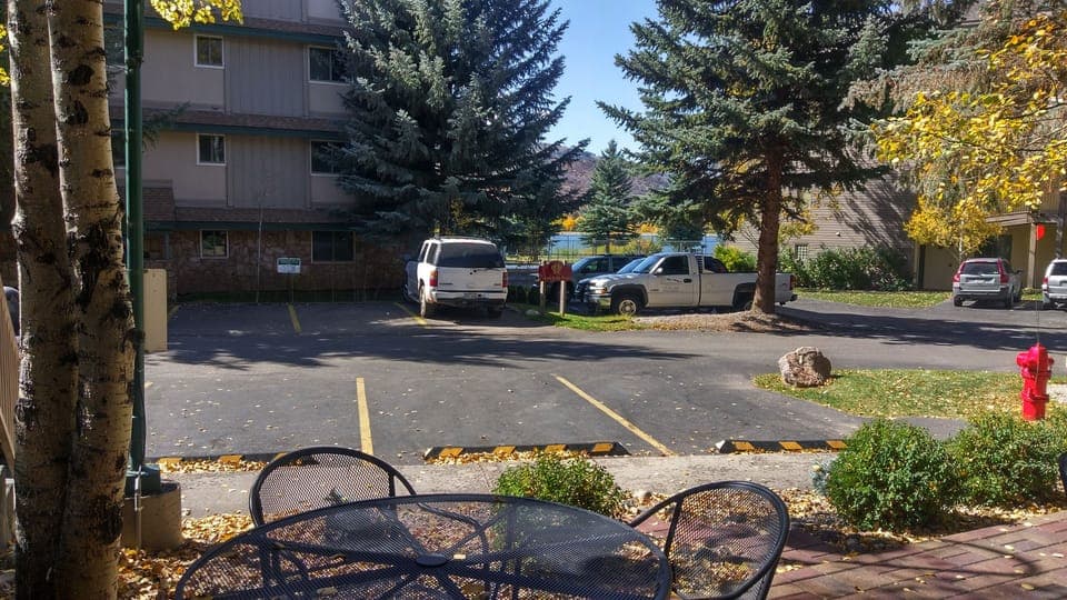 View from patio