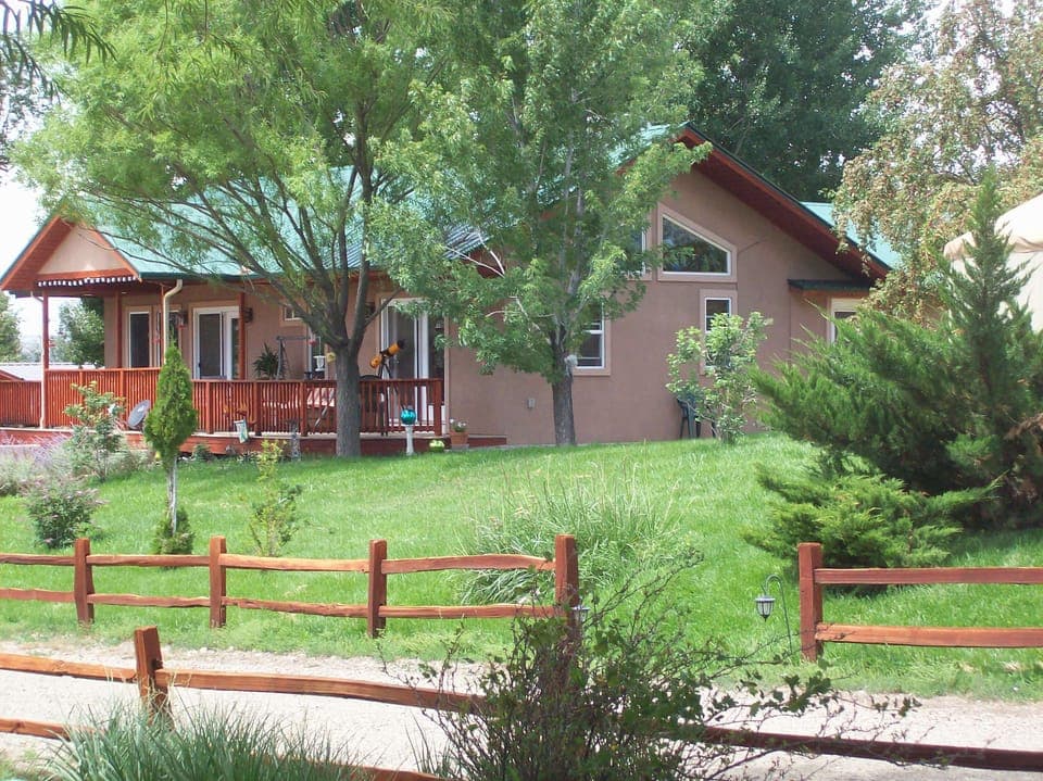 This is the main house where the studio apartment is located.