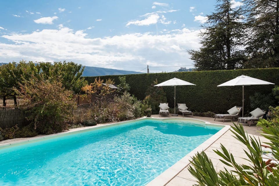 Private pool for exclusive guest use