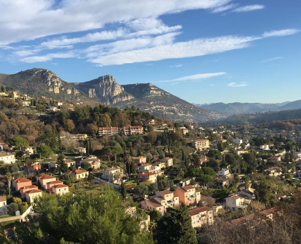 View of the Baous from the Terrace