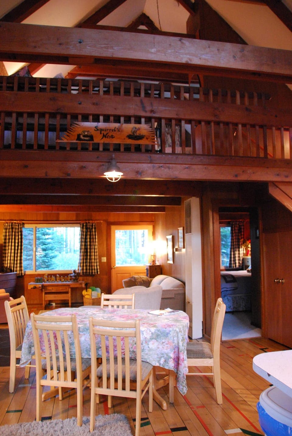 Another view from downstairs. 