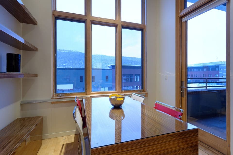 Gorgeous views while dining