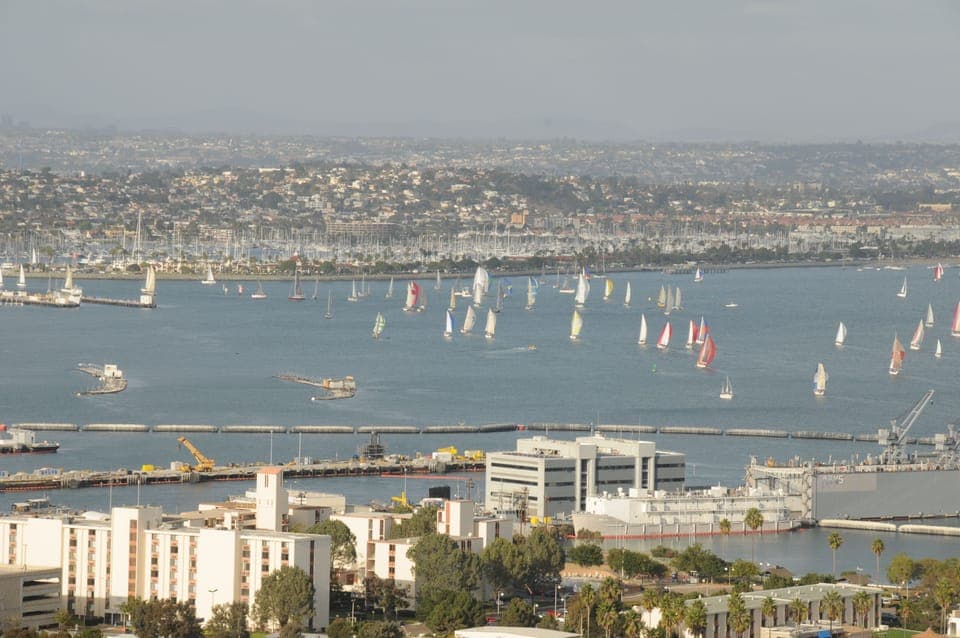 View from drive to Cabrillo Monument just a few miles away
