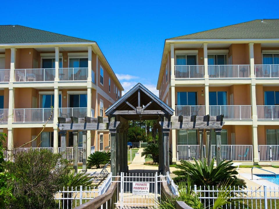 South Side of Condo Complex - Exterior South Side/Beach Side of Condo Complex