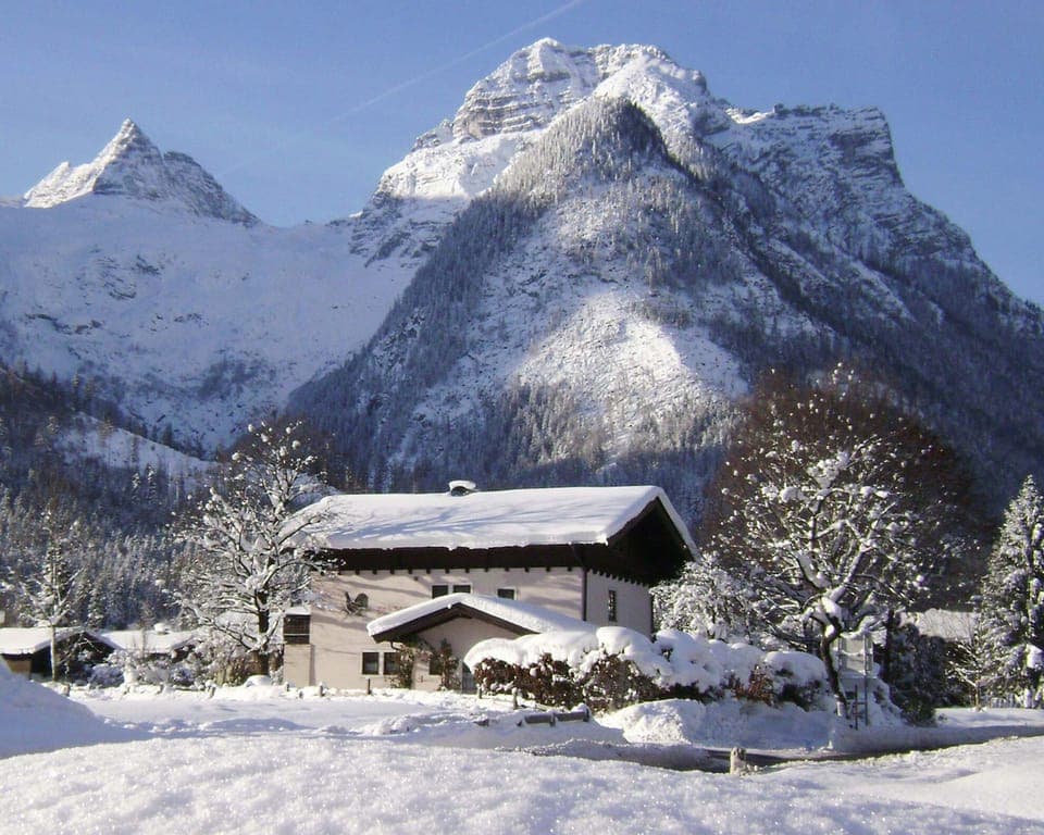 The house in December