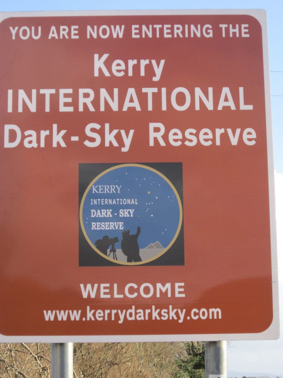 Located in the Kerry International  Dark-Sky Reserve Region
