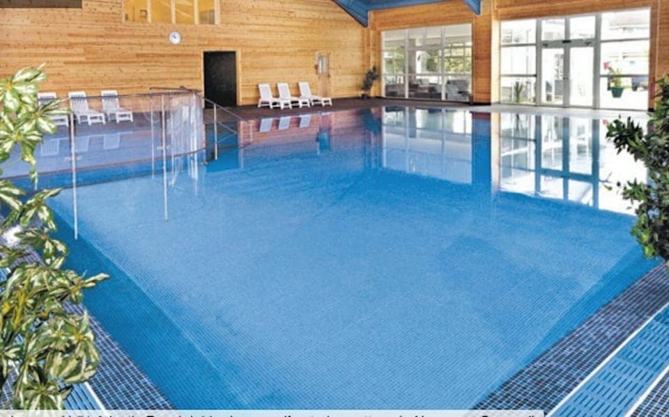 Fully heated indoor pool included in the price