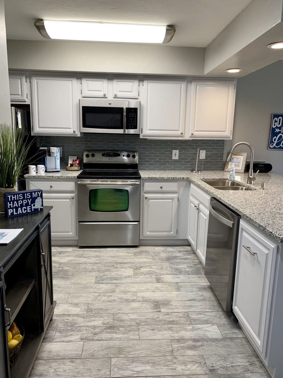 Fully appointed kitchen