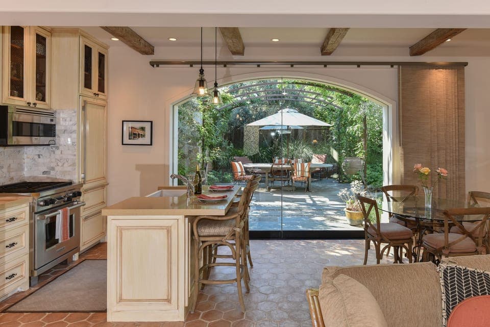 Great Room with view of Back Yard