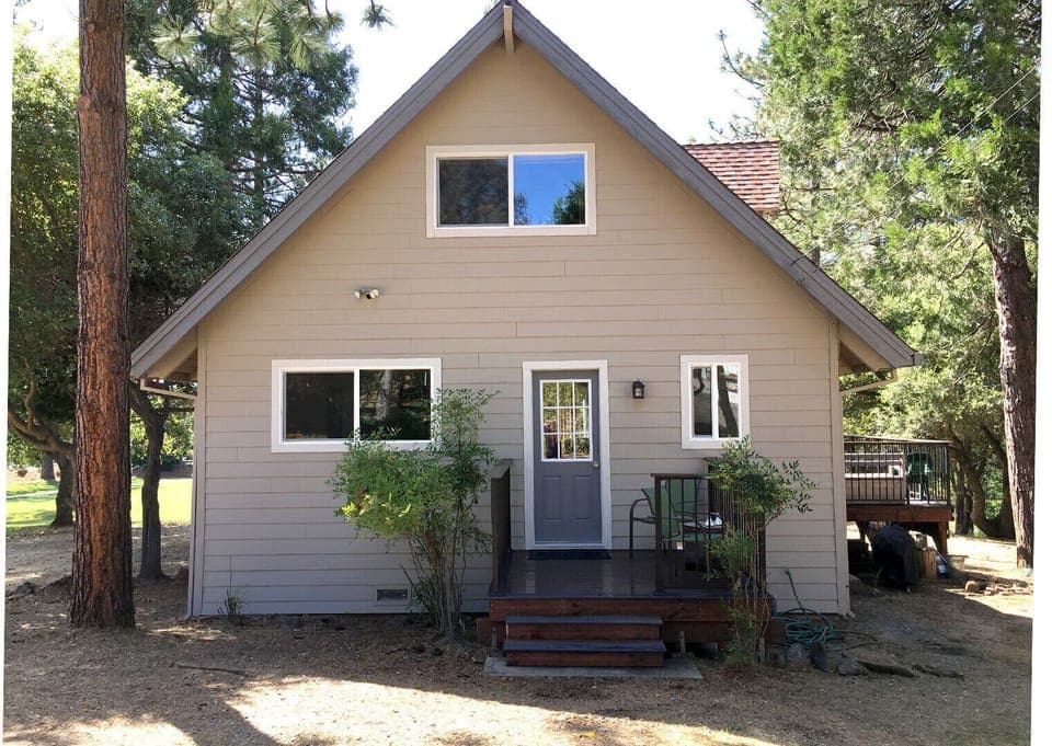 The Little Brown house on the 9th Fairway.
