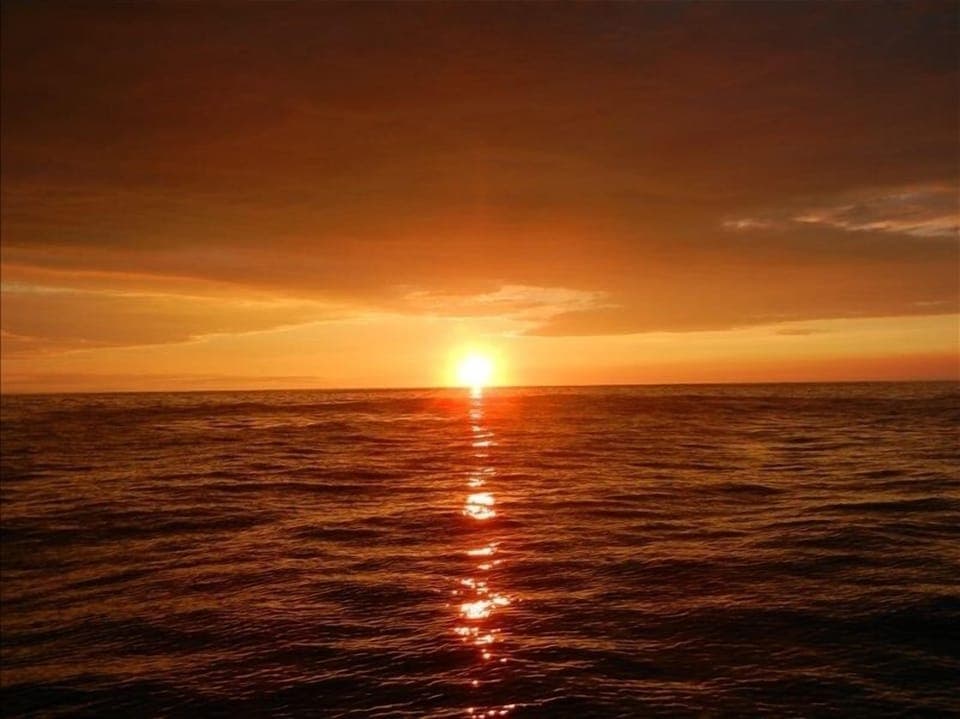 Nightly sunsets at the condo