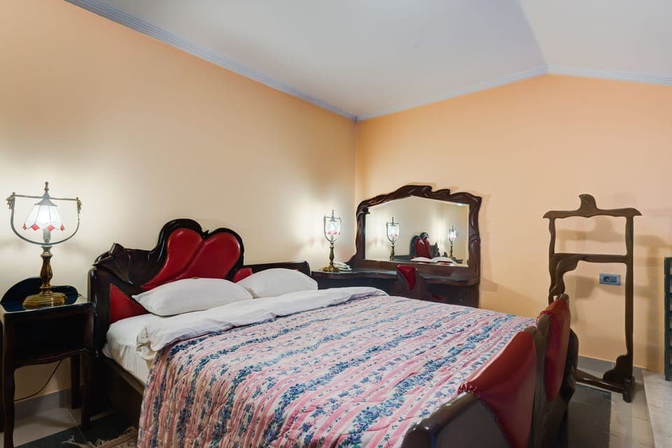Bedroom on the Upper Floor is Equipped with Queen Size Bed 