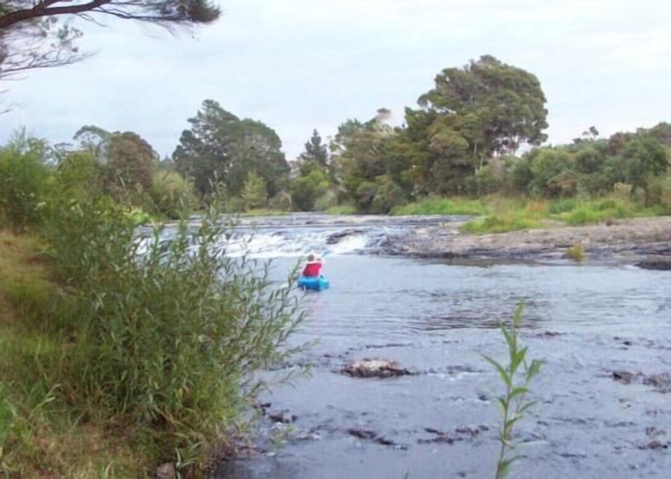 Fun on the river at Waitangi