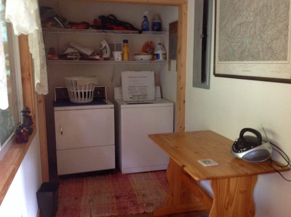 Laundry area