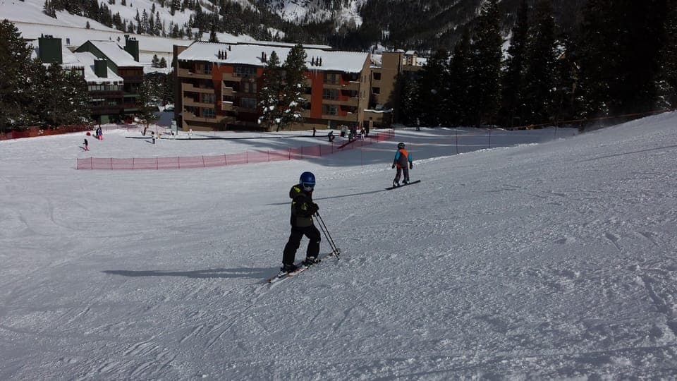 View of Spruce Lodge from Slopes.  Best Ski-In/ Ski-Out Location At Copper