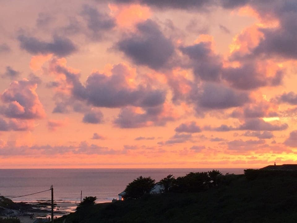 Sunset from the Living Room