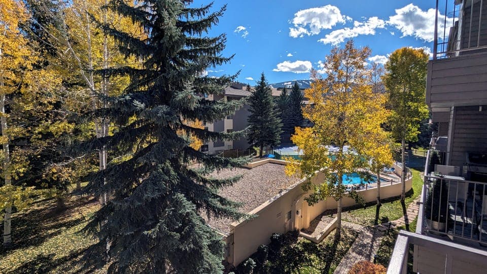View from balcony