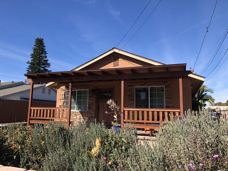 Our sunny sweet casita by the beach. 