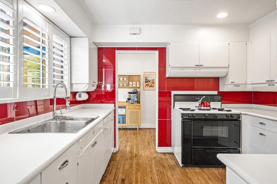 Bright Kitchen with Classic Palm Springs `Retro` Character