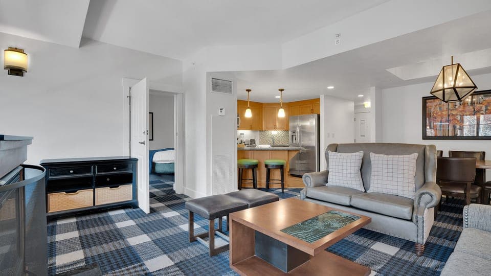 Separate Access From Bedroom To Living Adds Privacy or Openness Between Family. 