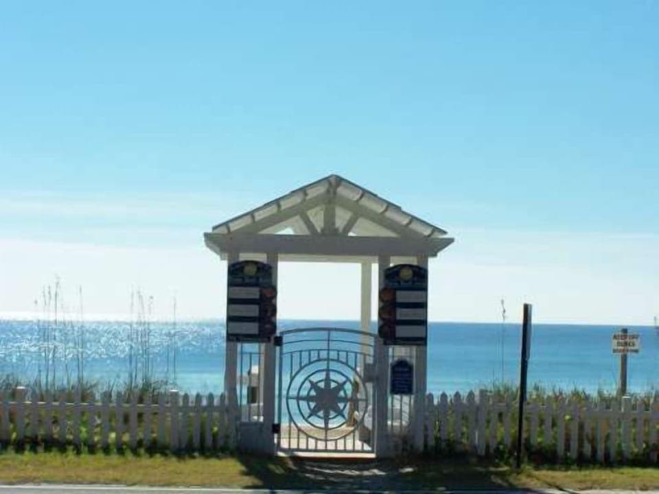 private beach access