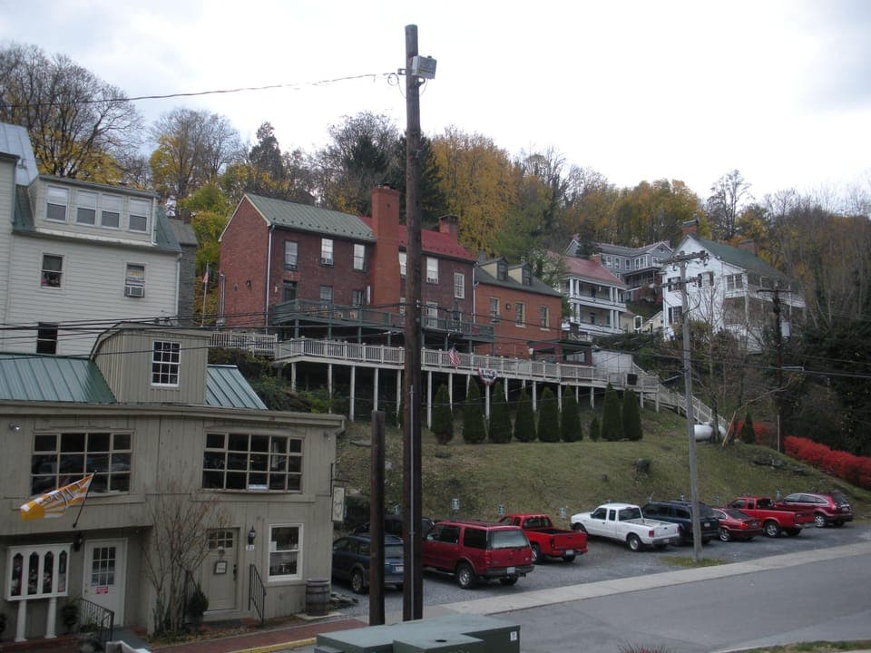 Private parking lot for our employees and guests behind the building. 