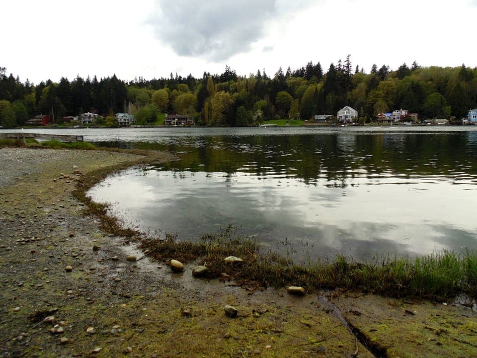 Eagle Harbor view to the left