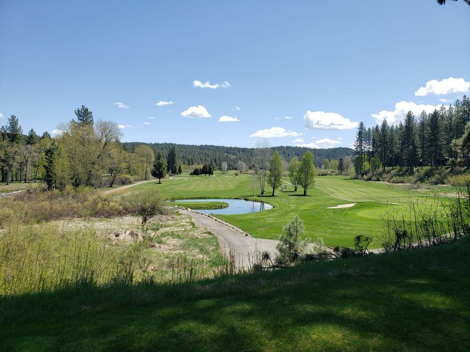 Second tee - steps away