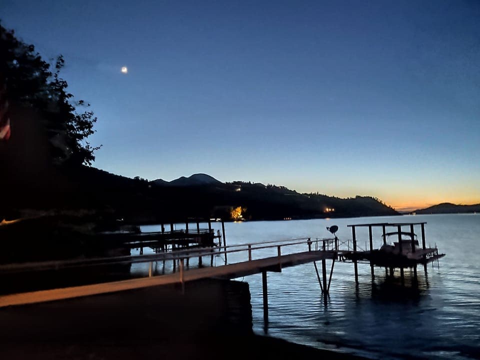 Sun Setting over the Cove