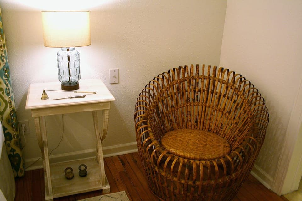 Another great place to read. Believe it or not, VERY comfy.