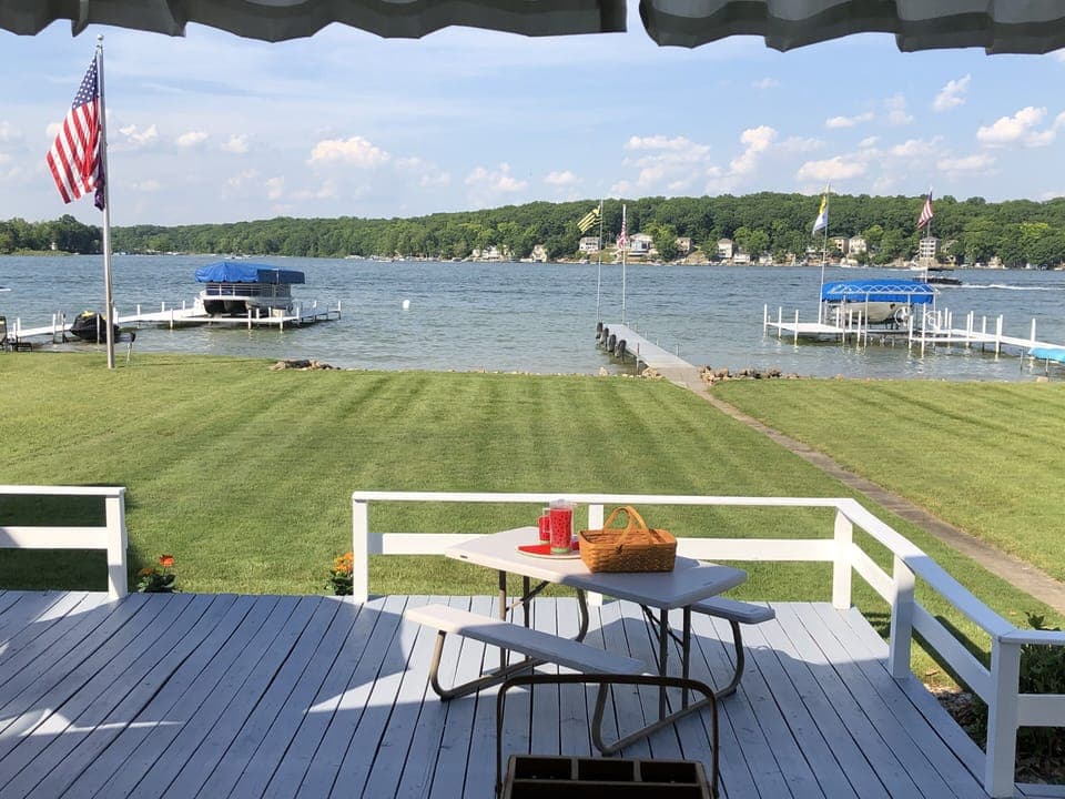 View from living room