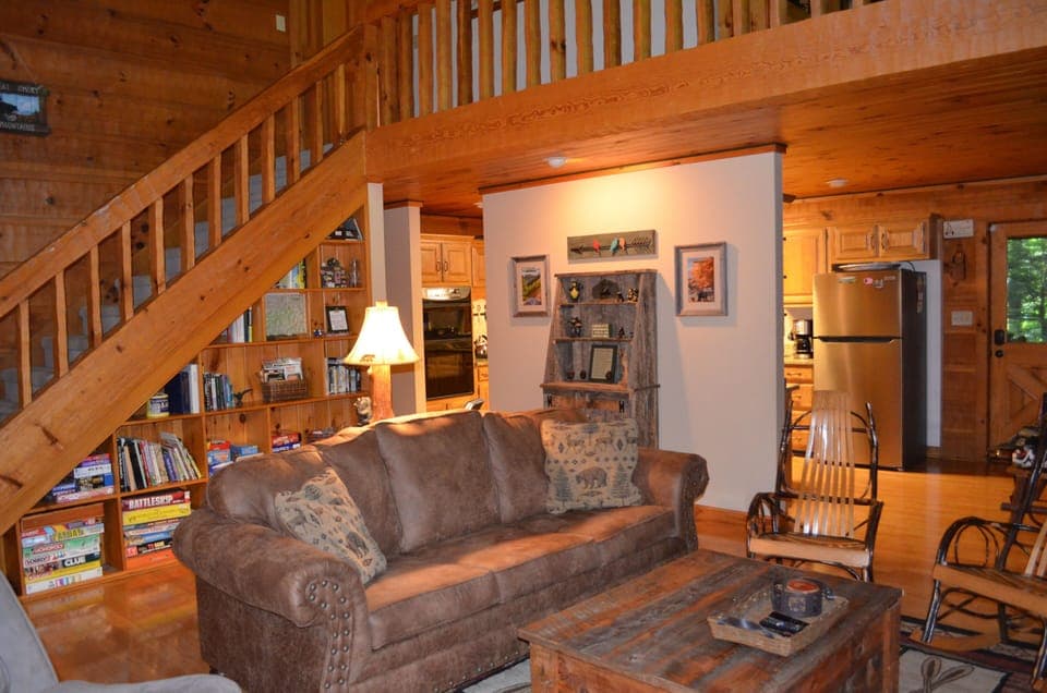 First floor open floor plan that is made for entertaining