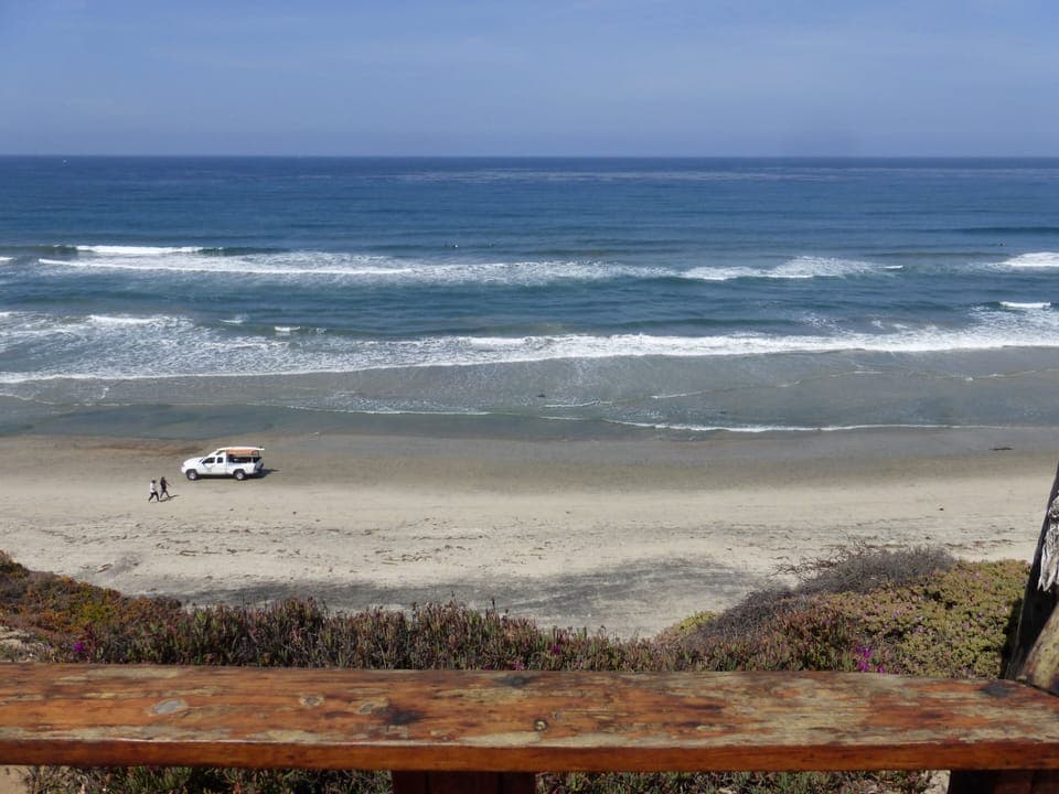 Welcome to the Pacific Ocean! 