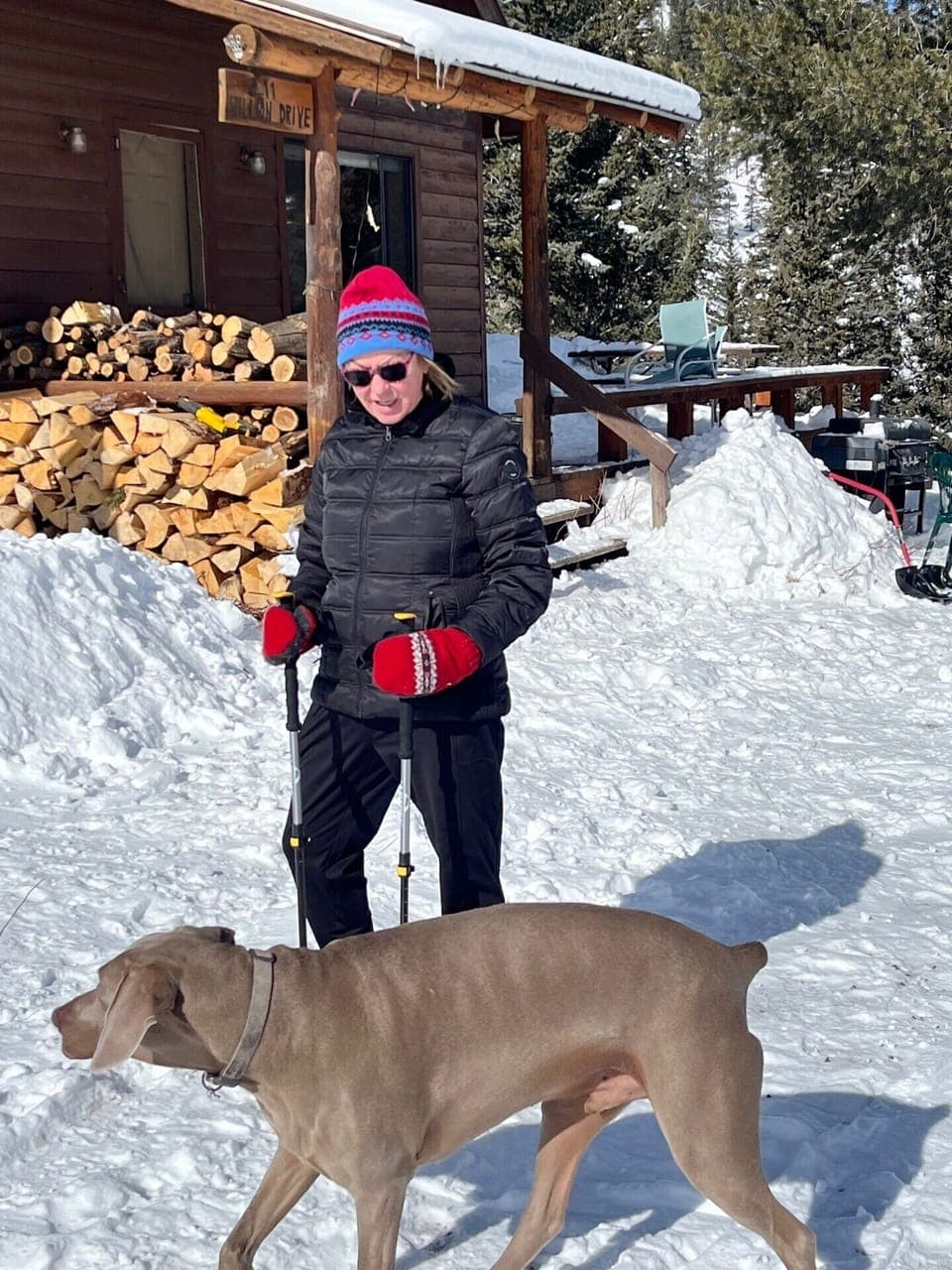 Snowshoeing 
