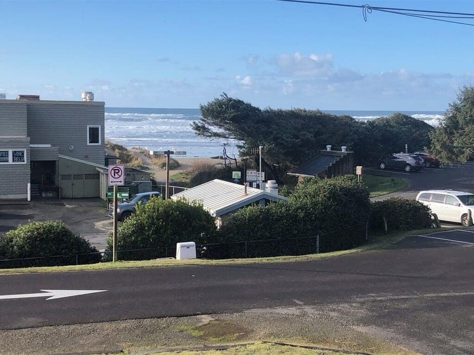 View from downstairs.