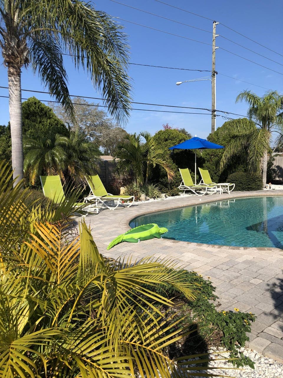 Private pool oasis 