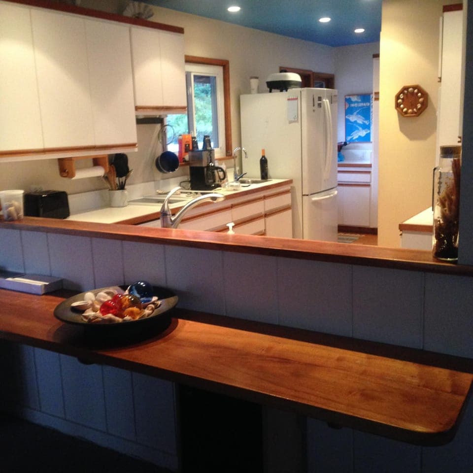 Kitchen on main level