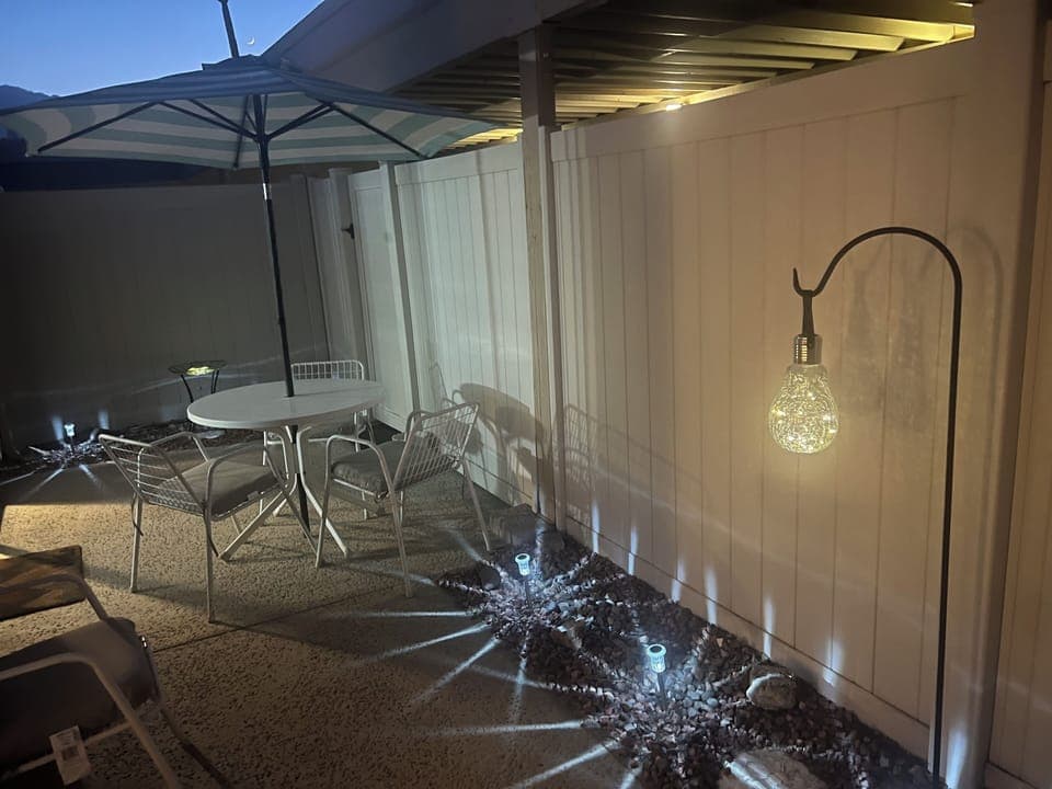 Outdoor dining