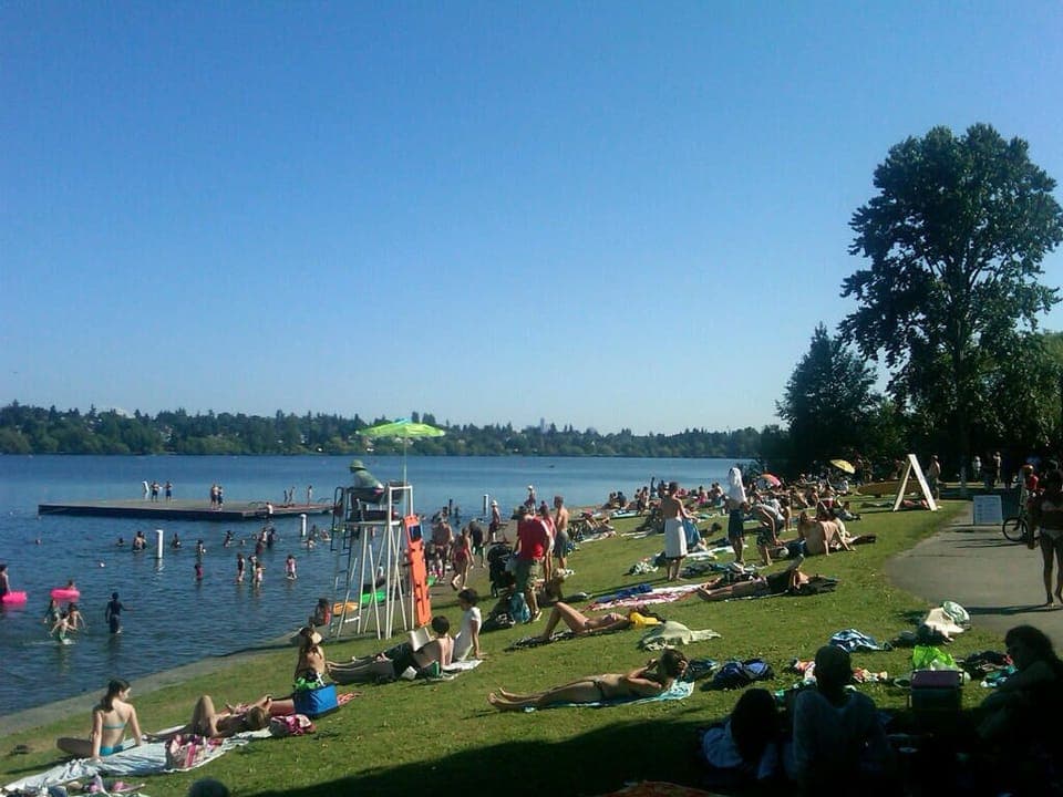 summer at Green Lake Park