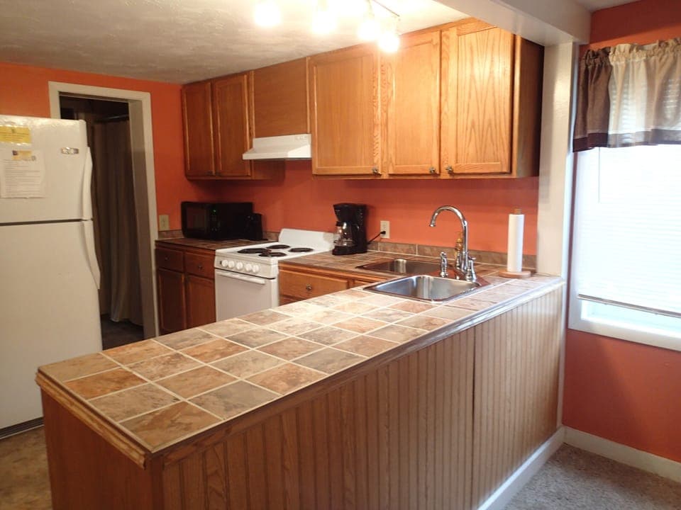 Fully equipped kitchen