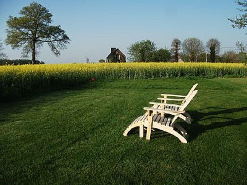 Enjoy the sunsets in one of the  garden areas